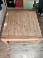 Salontafel Salzburg smoked white wash, Ophalen, 50 tot 100 cm, 50 tot 100 cm, Zo goed als nieuw