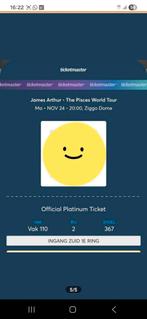 James Arthur kaartjes, Tickets en Kaartjes, Drie personen of meer, November