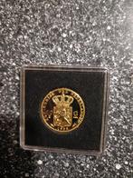 10tje in hard plastic (herslag), Koningin Wilhelmina, Losse munt, 10 gulden, Goud