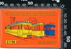 Sticker: RET - 75 Jaar elektrische tram, Verzamelen, Overige typen, Ophalen of Verzenden, Zo goed als nieuw