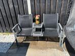 Tuinsetje, Tuin en Terras, Tuinsets en Loungesets, Ophalen, Zo goed als nieuw, 2 zitplaatsen