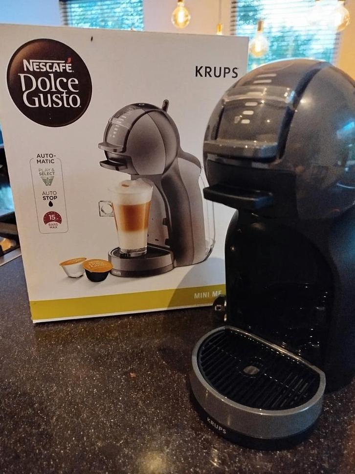 Krups Nescafé Dolce Gusto MiniMe zwart KP1208, Witgoed en Apparatuur, Koffiezetapparaten, Zo goed als nieuw, Koffiemachine, Ophalen