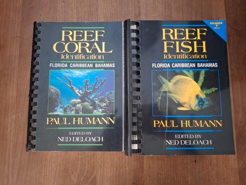 Paul humann  Reef creaturen,-Reef coral,-Reef  fish, Watersport en Boten, Duiken, Zo goed als nieuw, Zwem- of Duikvliezen, Ophalen of Verzenden