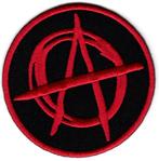 Anarchy stoffen opstrijk patch embleem #2, Verzenden, Nieuw, Kleding