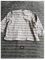 Grijs shirtje met driehoekjes motief Maat 68 h4, Kinderen en Baby's, Babykleding | Maat 68, C&A, C&A, Jongetje of Meisje, Onbekend