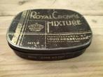 Royal Crown mixture antiek tabak blik, Ophalen of Verzenden, Gebruikt, Overige, Overige merken