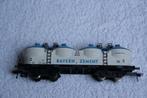 Fleischmann HO 5480 4-assige silo wagon Bayern Zement (19), Hobby en Vrije tijd, Modeltreinen | H0, Gelijkstroom, Fleischmann