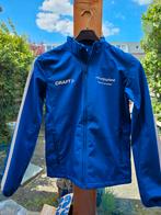 MBO Rijnland sport en bewegen softshell jas Maat M, Kleding | Heren, Ophalen of Verzenden, Zo goed als nieuw, Blauw