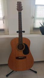 Samick LW-017 akoestisch western gitaar met accessoires, Ophalen, Gebruikt, Western- of Steelstringgitaar