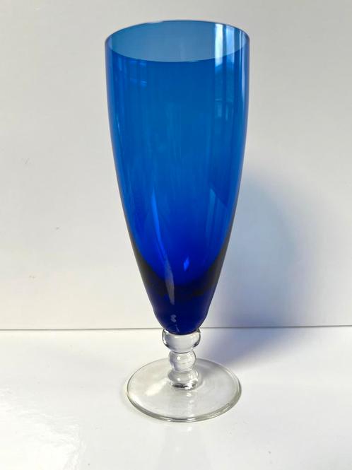 Vintage biertulp ‘Carnaval’, Antiek en Kunst, Antiek | Glas en Kristal, Ophalen