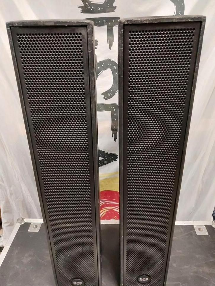 2x RCF NXL24 Actieve Luidsprekers, Audio, Tv en Foto, Luidsprekers, Gebruikt, Front, Rear of Stereo speakers, 120 watt of meer
