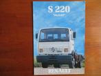 Renault S 220 Midliner, Boeken, Auto's | Folders en Tijdschriften, Nieuw, Ophalen of Verzenden, Renault