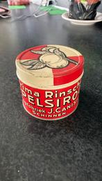 vintage orginle oude Rinsche appelstroopblik, Verzamelen, Blikken, Ophalen of Verzenden, Gebruikt, Overige, Overige merken