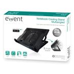 Laptopstandaard-Ewent EW1258 Multi-angled Notebook Cooling**, Ophalen of Verzenden, Nieuw