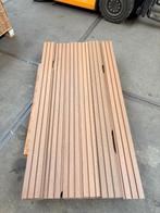 Restpartij Rhombus Teak Schuttingplanken Composiet, Ophalen, Gebruikt, 180 tot 250 cm, Planken