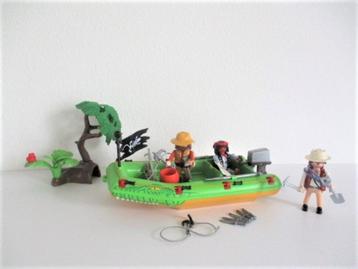 playmobil Jungle rivier boot 3042 vintage beschikbaar voor biedingen