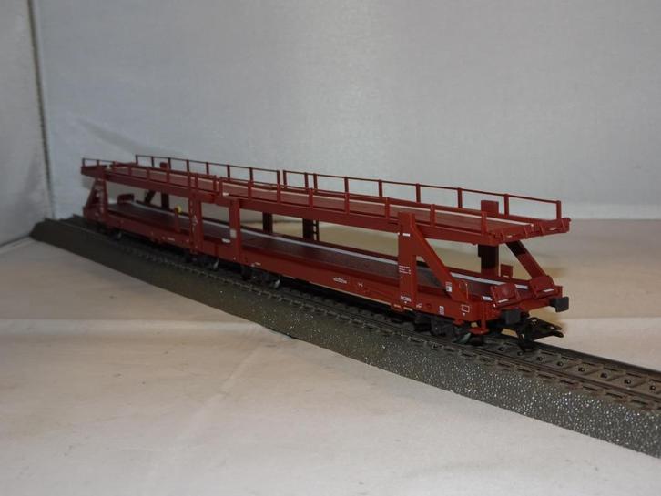 Marklin dubbele autotransportwagon 4712 nieuw in OVP (#873), Hobby en Vrije tijd, Modeltreinen | H0, Nieuw, Wagon, Wisselstroom