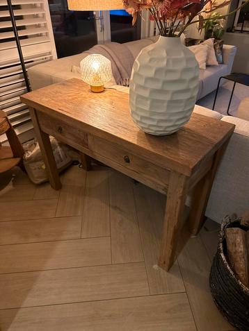 Houten Sidetafel - 120x45x80cm beschikbaar voor biedingen