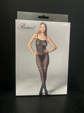 rimes bodysticking open kruis bodysuit one size beschikbaar voor biedingen