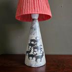 VIKA Tafellamp met Elanden - Deens design Vintage Lamp, Overige materialen, Ophalen of Verzenden, Zo goed als nieuw, X