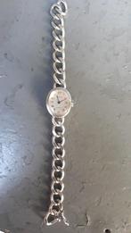 Zilveren dames horloge vintage., Ophalen of Verzenden, Zilver, Overige merken