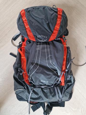Osprey Exos 38 Osprey Eja 38 Ultralight Backpack Huren beschikbaar voor biedingen