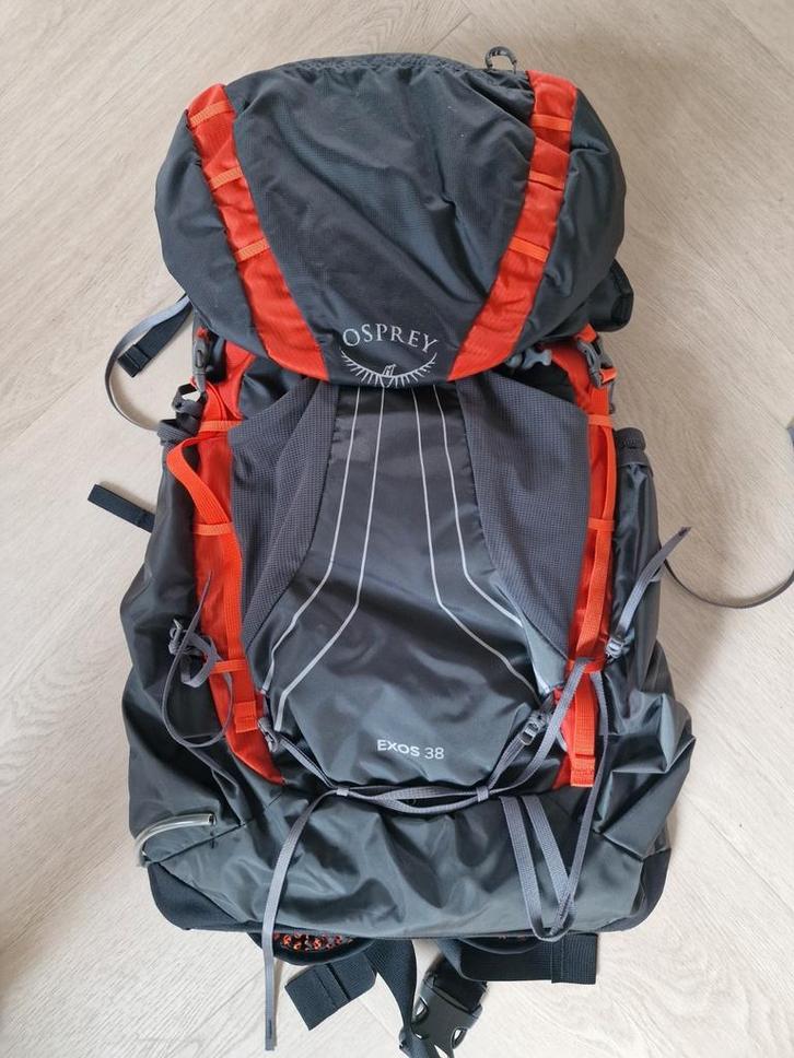 Osprey Exos 38 Osprey Eja 38 Ultralight Backpack Huren, Sport en Fitness, Bergsport en Wandelen, Zo goed als nieuw, Rugzak, Ophalen of Verzenden