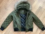 Meisjes Winterjas C&A Maat 140 Groen, C&A, Meisje, Ophalen of Verzenden, Zo goed als nieuw