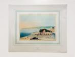 Kunstdruk :  " 19e Napolitaanse gouache " (62,5 x 51), 50 tot 75 cm, Ophalen of Verzenden, 50 tot 75 cm, Print