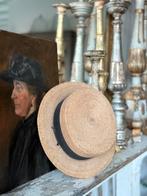 Oude Franse rieten hoed, Ophalen of Verzenden, Dames