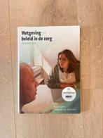 Wetgeving en beleid in de zorg voor het mbo, Ophalen of Verzenden, Zo goed als nieuw, Overige niveaus