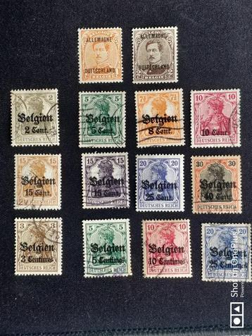 Setje oorlog zegels zie foto's. Prijs setje  zegels: € 0,40 beschikbaar voor biedingen