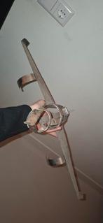 Metalen zelfgemaakte vliegtuig decoratie, Huis en Inrichting, Woonaccessoires | Wandplanken en Boekenplanken, Ophalen of Verzenden