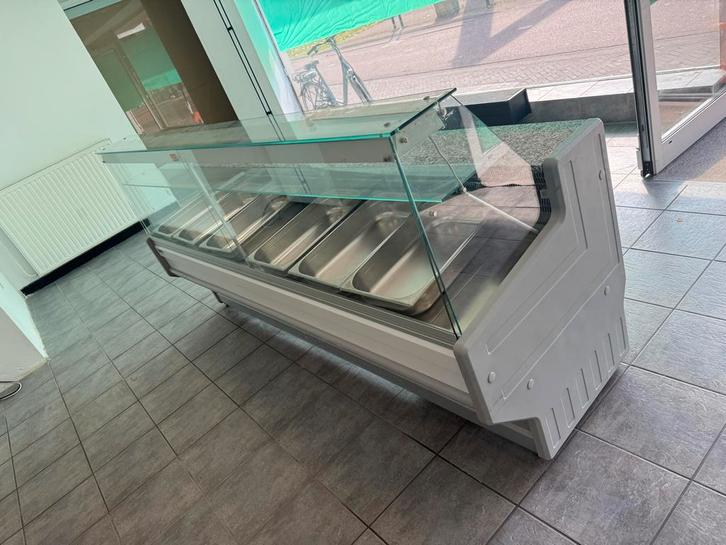 Koelvitrine Horeca koeltoonbank koeling marmer werkblad zgan, Zakelijke goederen, Horeca | Keukenapparatuur, Koelen en Vriezen