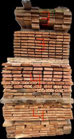 Restpartijen douglashout rhombus dakbeschot vlonder balken, Ophalen, Zo goed als nieuw, 250 cm of meer, Planken