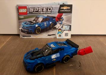 Lego Speed Champions Chevrolet Camaro - Zo goed als nieuw! beschikbaar voor biedingen