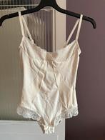 Wit crème bodystocking maat S, Hunkemöller, Ophalen of Verzenden, Wit, Body of Korset
