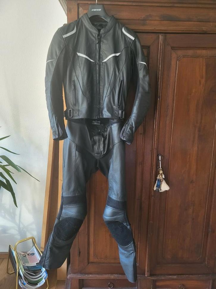 Fastway Leren Motorpak Maat M, Motoren, Kleding | Motorhelmen, Heren, Systeemhelm, M, Overige merken, Tweedehands, Ophalen of Verzenden