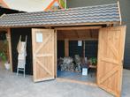 showmodel kapschuur 468x306cm, Tuin en Terras, Tuinhuizen, Ophalen, 200 tot 400 cm, 250 tot 500 cm, Schuur