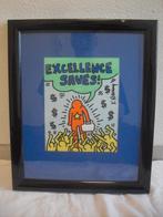 keith haring zeefdruk druk, Ophalen of Verzenden