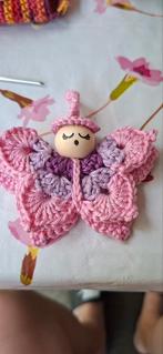 Gehaakte vlinders, Verzenden, Zo goed als nieuw, Haken, Wol of Garen