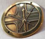 Oldtimer badge met windroos, Ophalen of Verzenden, Zo goed als nieuw, Auto's