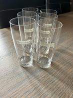 6 Heineken bierglazen (pijpjes of fluitjes), Ophalen, Gebruikt, Bierglas