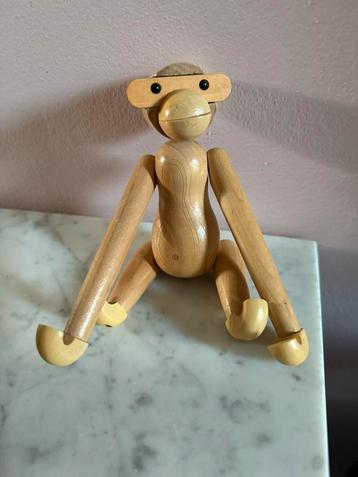 Vintage Houten Aapje beschikbaar voor biedingen
