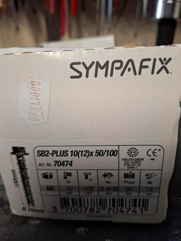 SYMPAFIX SB2-PLUS 10(12)x 50/100 Betonschroef beschikbaar voor biedingen