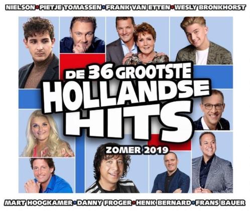 De 36 Grootste Hollandse Hits - 2cd, Cd's en Dvd's, Cd's | Nederlandstalig, Nieuw in verpakking, Levenslied of Smartlap, Ophalen of Verzenden
