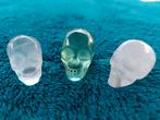 3 leuke skullies van glas!, Sieraden, Tassen en Uiterlijk, Edelstenen, Ophalen, Nieuw