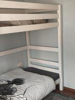 Te koop stapelbed., 90 cm, Eenpersoons, Wit, Ophalen of Verzenden