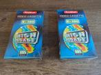 Video lege cassettebanden( 2 st.) E-180, nieuw in verpakking, Alle leeftijden, Ophalen of Verzenden, Nieuw in verpakking, Overige genres
