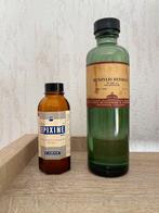 Twee prachtige oude apothekersflesjes apothekers fles pot, Antiek en Kunst, Ophalen of Verzenden